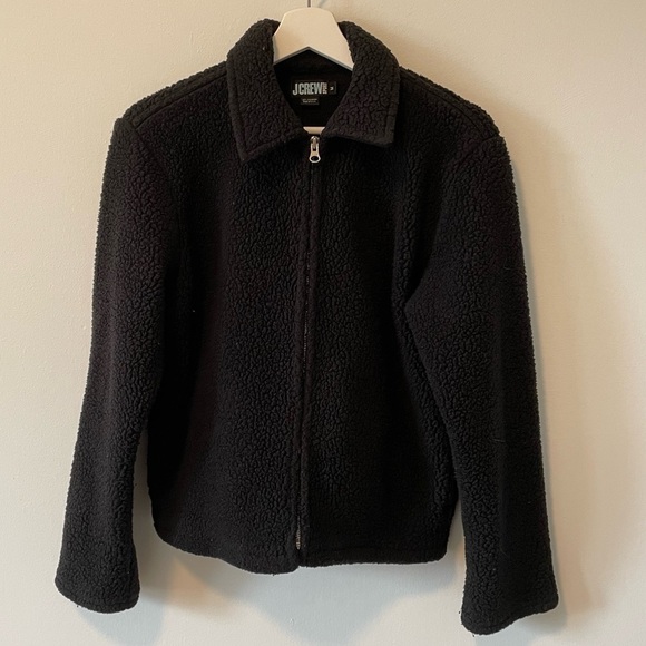 J.Crew Teddy Sherpa Zip Up Jacket - Picture 10 of 10